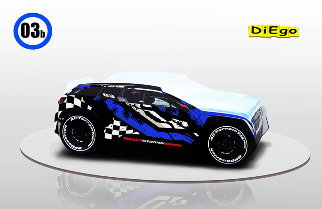 Кровать машина Dakar 03